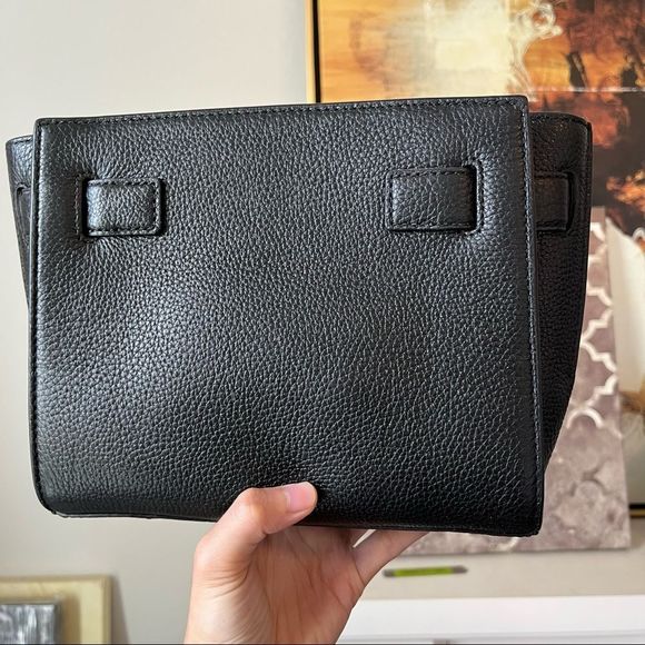 NWT Michael Kors Hamilton traveler crossbody in black - Picture 3 of 7